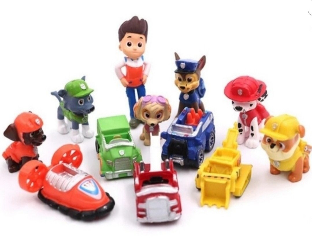 miniature paw patrol figures