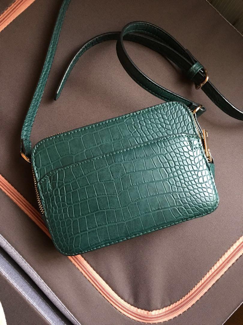 Pimkie Croc Crossbody Bag Women s Fashion Bags Wallets Cross