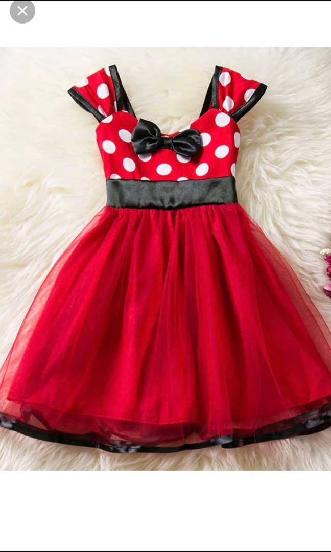 minnie mouse dress size 7