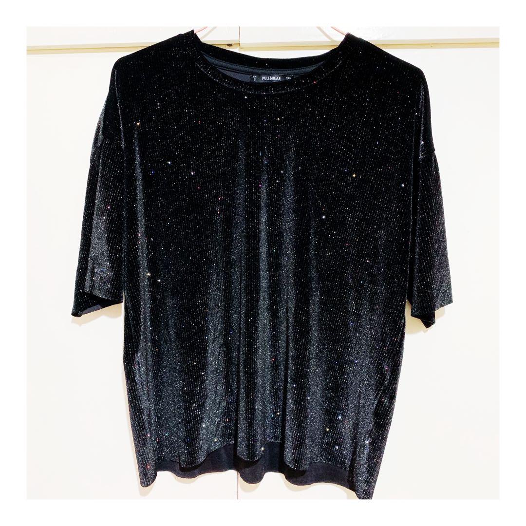 pull and bear glitter dress