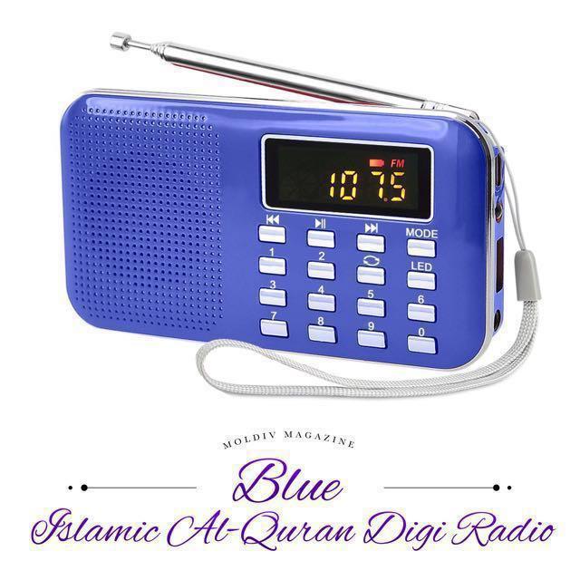 Instock Blue 8gb Islamic Al Quran Digital Radio Electronics Audio On Carousell