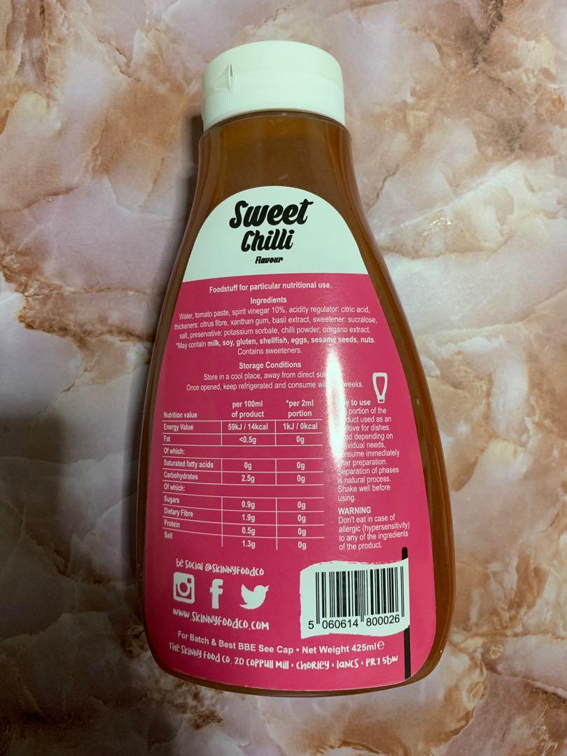 Skinny Food Co Zero Calorie Sauces, Health & Nutrition, Health