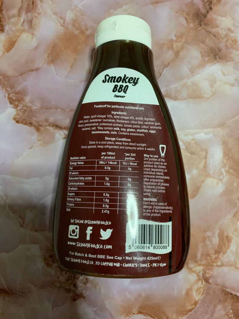 Skinny Food Co Zero Calorie Sauces, Health & Nutrition, Health