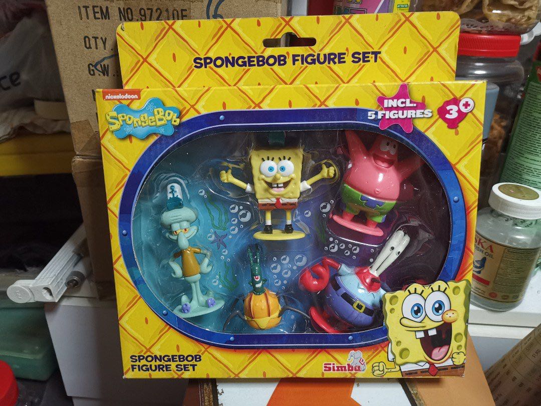 spongebob figure set
