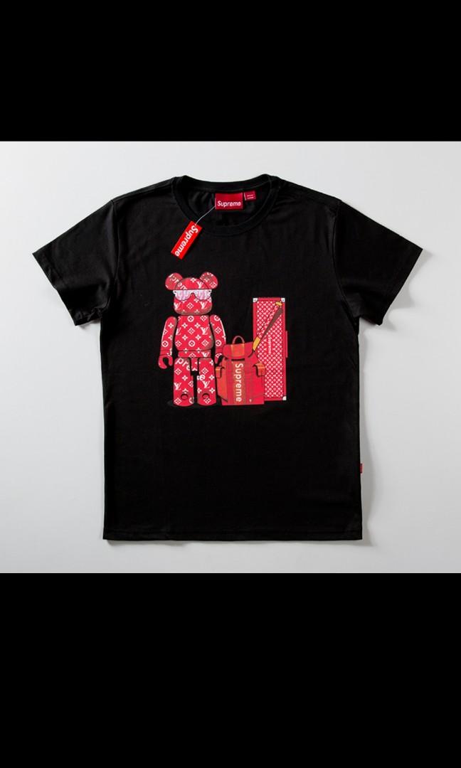 Louis Vuitton Supreme Cartoon Bear T-Shirt 