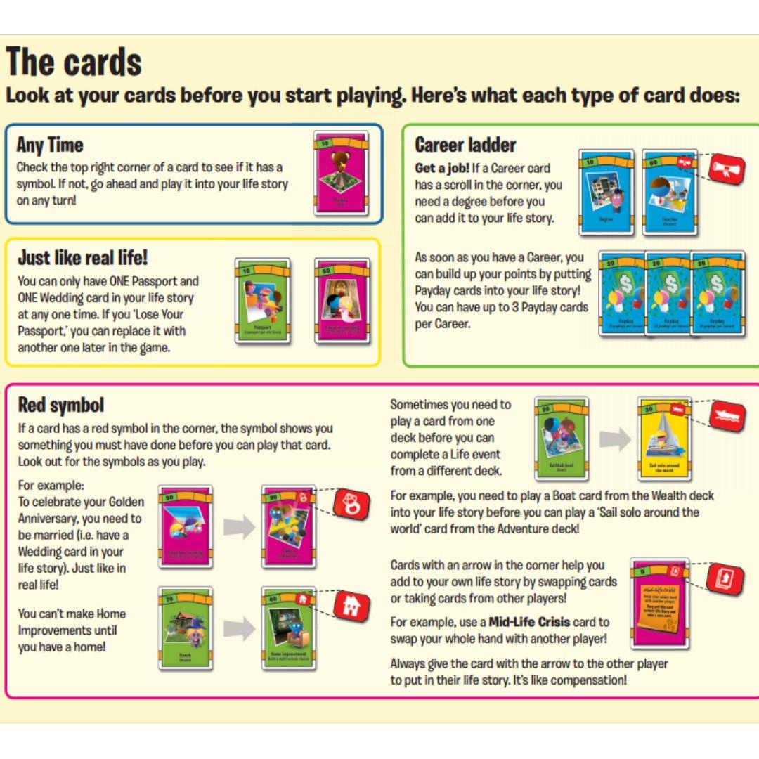 The Game Of Life Adventure Toys Games Board Games Cards On