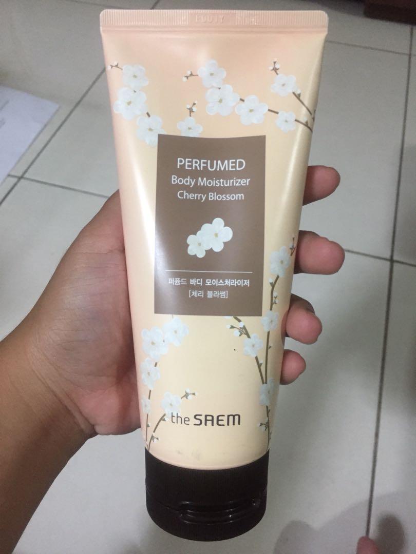 the saem perfumed body moisturizer