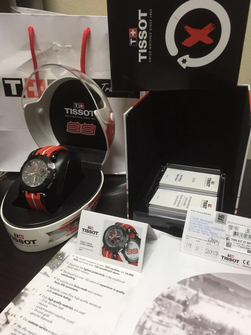 Tissot 99 jorge lorenzo price hot sale