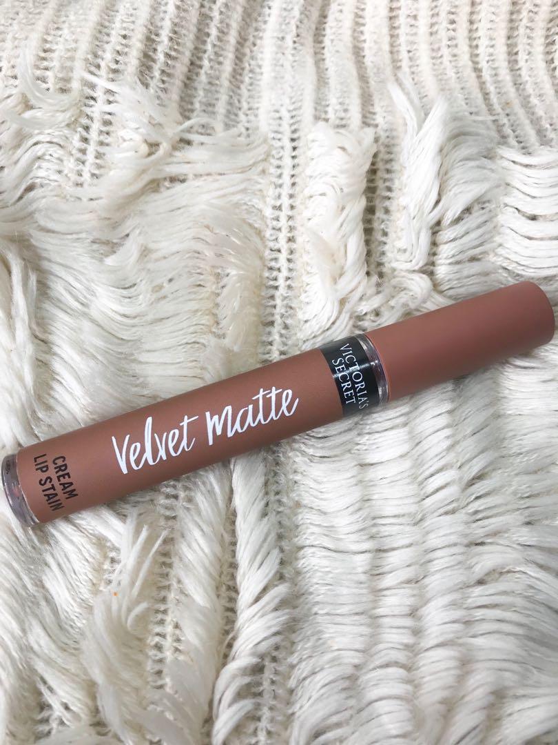 Victoria’s Secret Velvet Matte Cream Lip Stain, Beauty & Personal Care