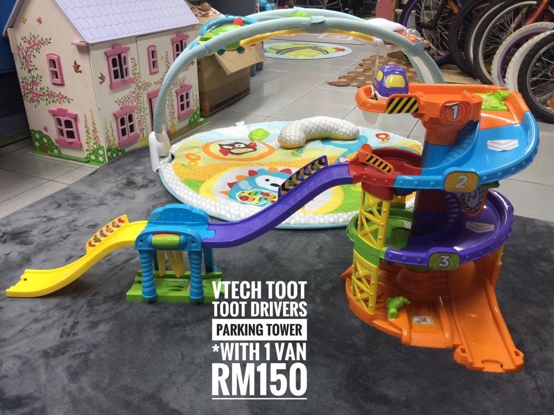 toot toot drivers parking tower