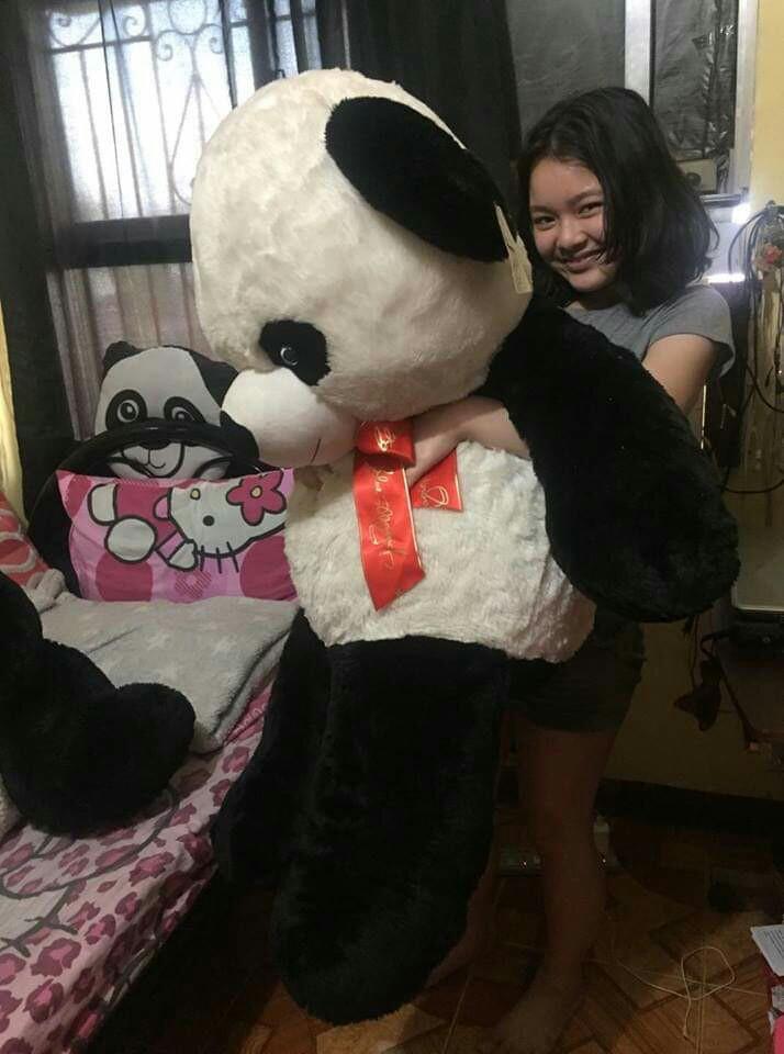 blue magic teddy bear human size