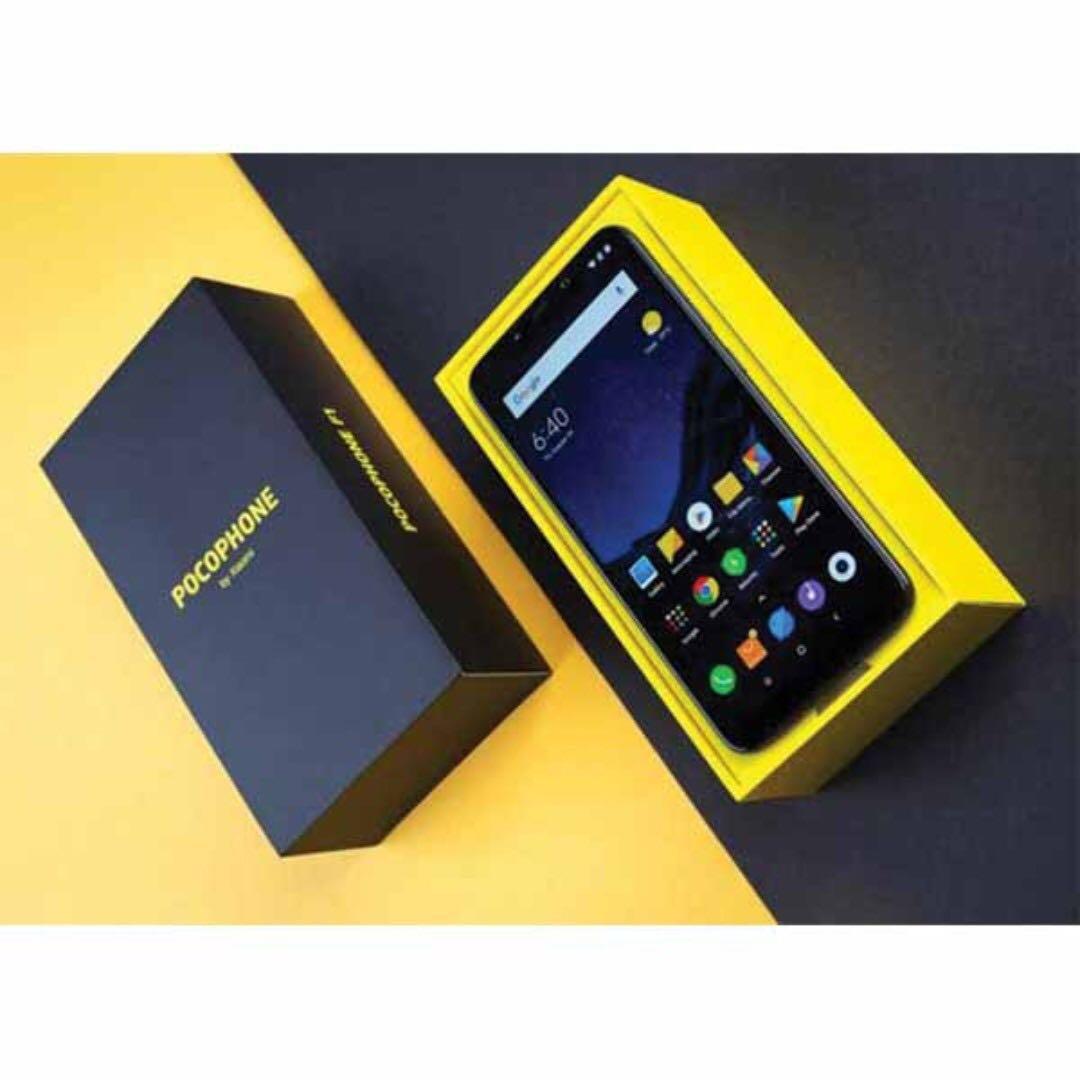 Xiaomi Pocophone F1 6 64 Blue Msia Warranty Mobile Phones Tablets Android Phones Xiaomi On Carousell