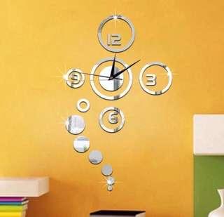 DIY Acrylic Circle Wall Clock Decal