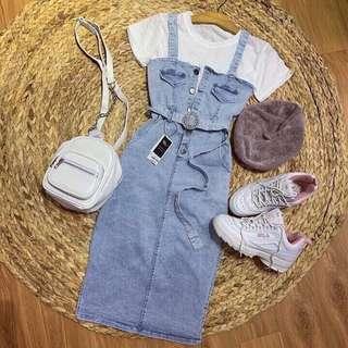 Jeans Midi Set