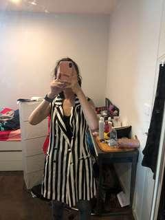 Black and white jacket