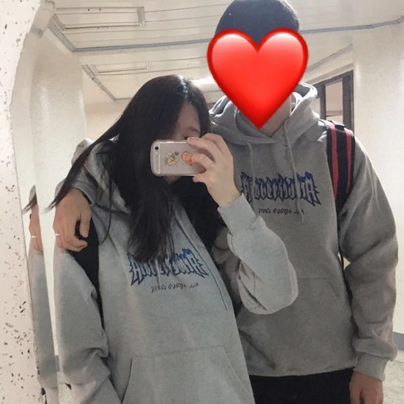 ulzzang couple hoodie