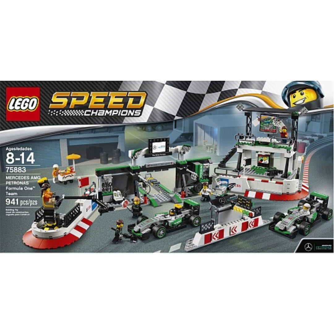 lego speed champions amg petronas