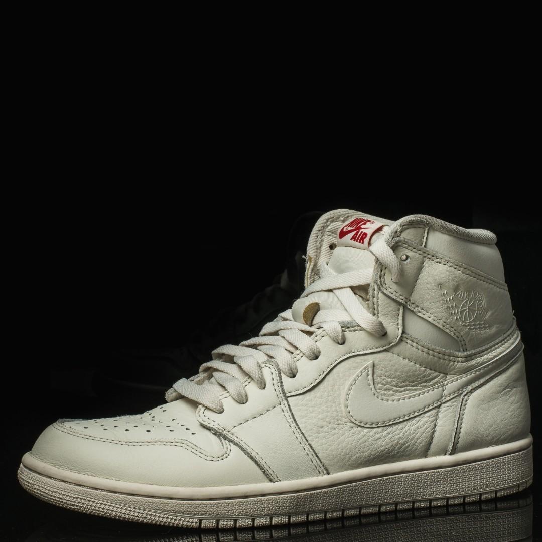 Nike air jordan 1 retro high og sail store