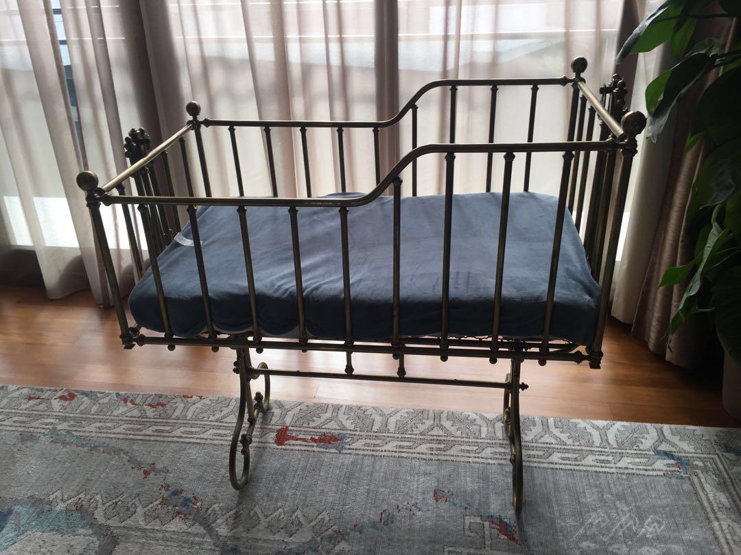 Antique baby crib, cot, Babies & Kids, Baby Nursery & Kids Furniture