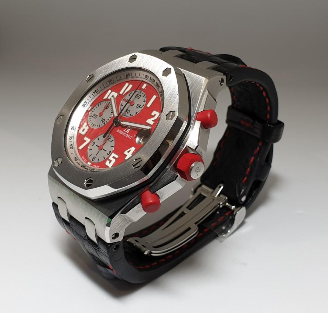 Audemars Piguet Royal Oak Offshore Chronograph Rhone Fusterie Limited Edition of 500pcs in Steel 42mm Luxury Watches on Carousell