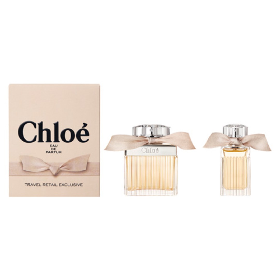 Chloe 2 Pcs Travel Retail Exclusive Set For Women Health Beauty