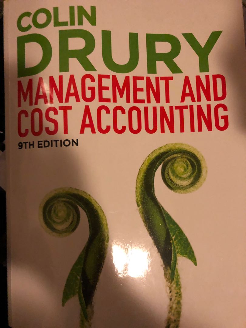 Colin Drury Management And Cost Accounting Books Stationery Textbooks Professional Studies On Carousell