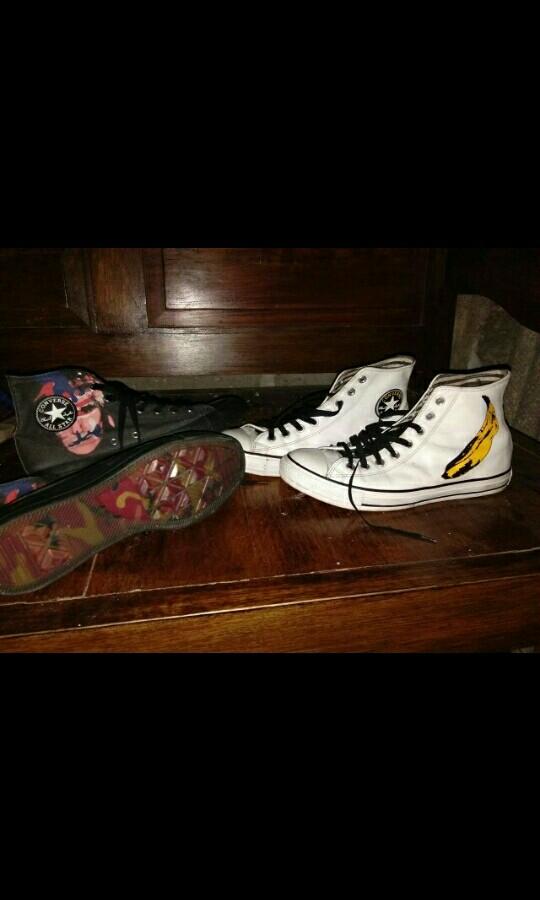 Converse andy sales warhol face print