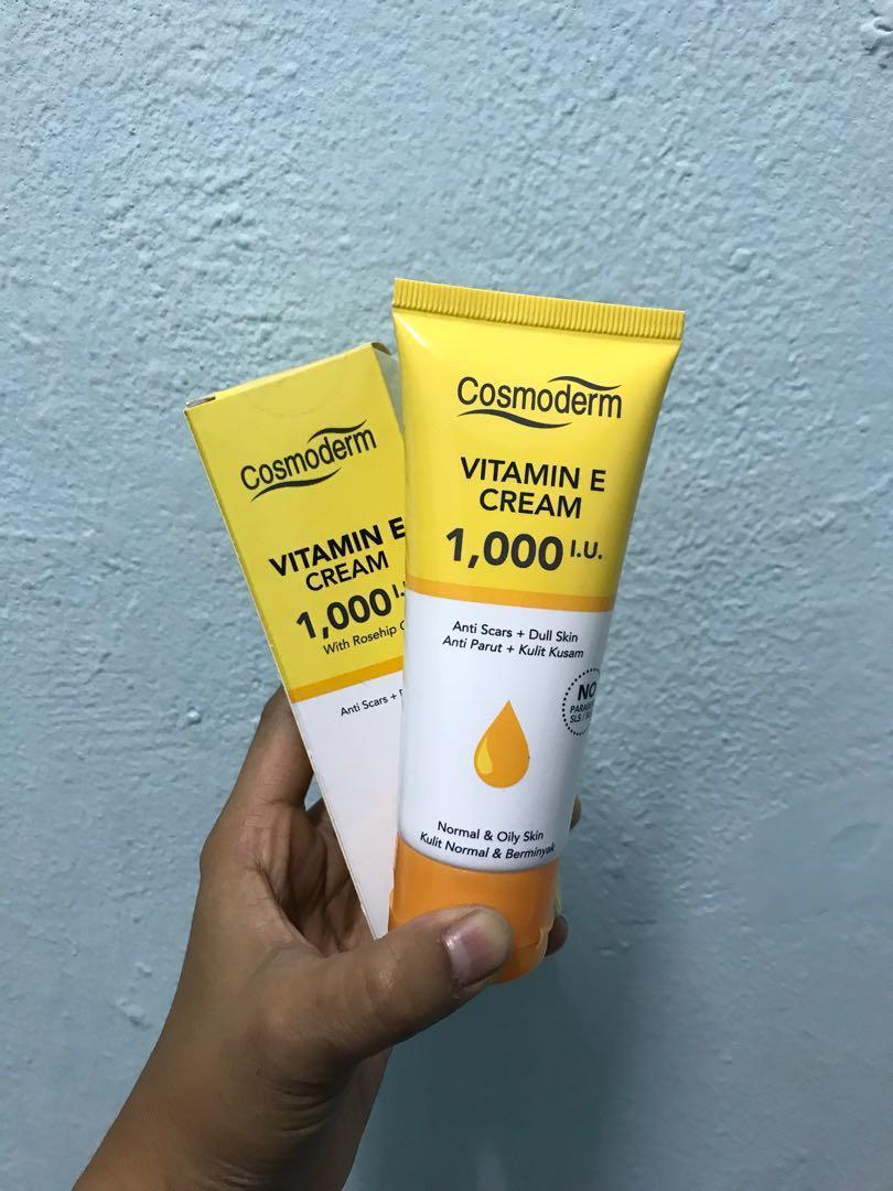 Cosmoderm Vitamin E Cream 1000i.u, Health & Nutrition, Health