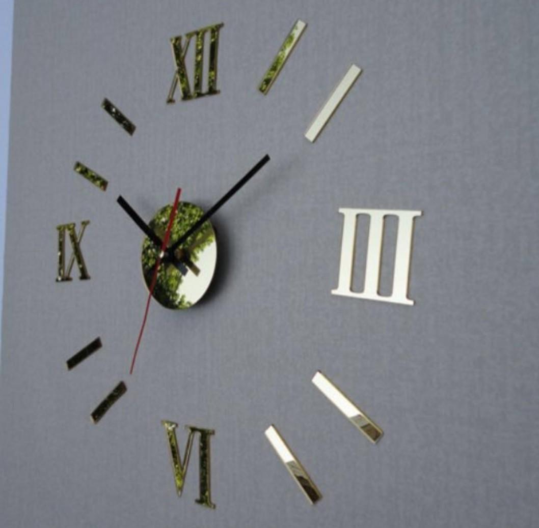 DIY Acrylic Symbols Wall Clock Decal, Furniture & Home Living, Home ...
