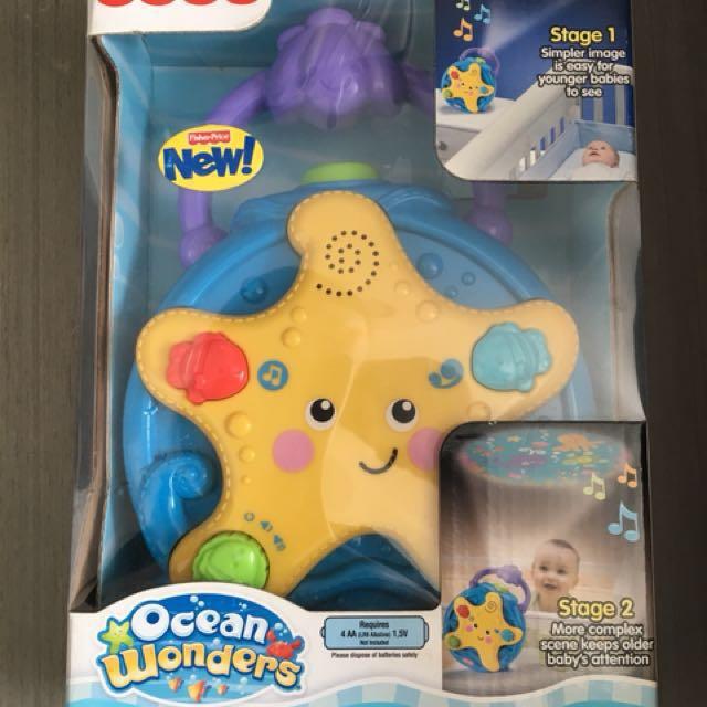 Fisher Price Projector Soother/ Mobile, 兒童＆孕婦用品, 嬰兒玩具 Carousell