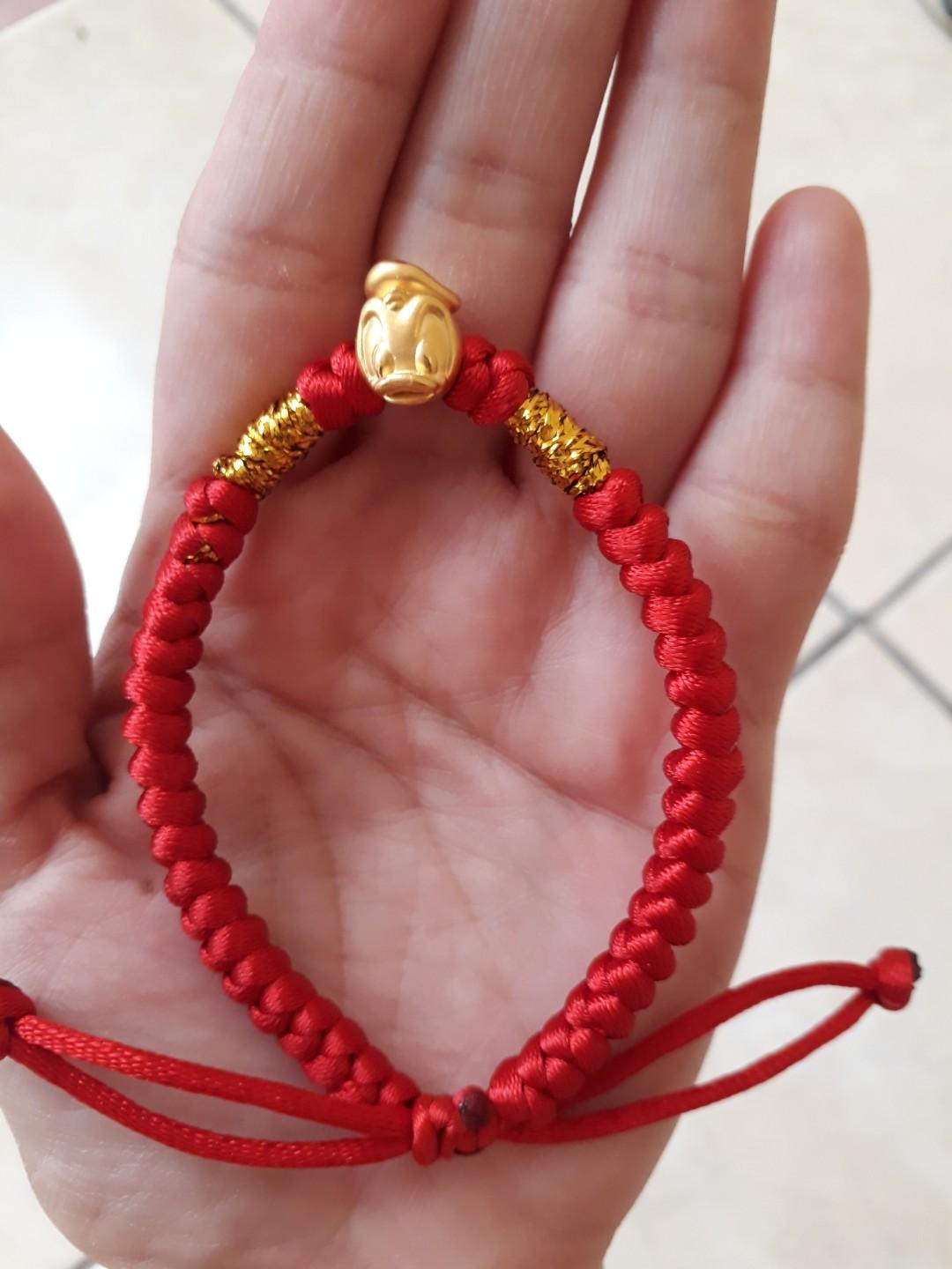 Gelang Emas 24k Donald Bebek Barang Mewah Aksesoris Di Carousell