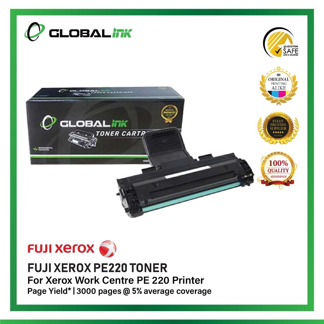 Global Ink Fuji Xerox Pe220 Pe 220 Compatible Toner Electronics Computer Parts Accessories On Carousell