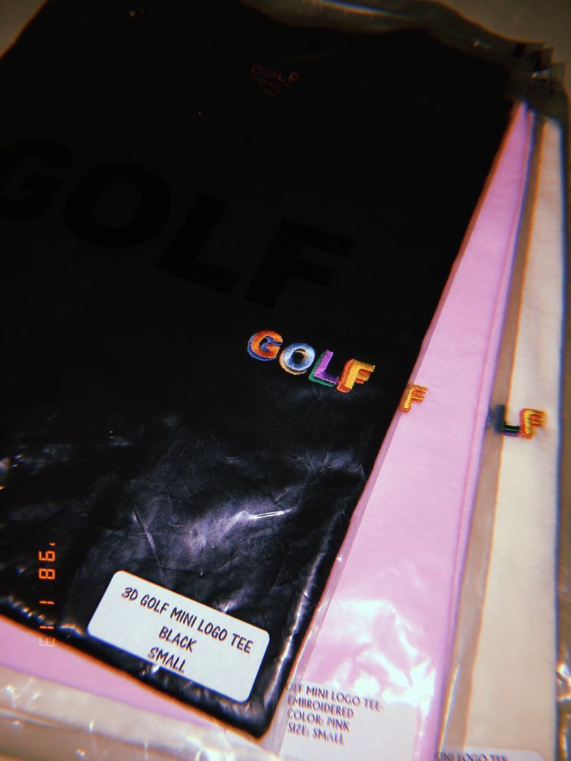 Golf Wang 3D Mini Logo Embroidered Tee 