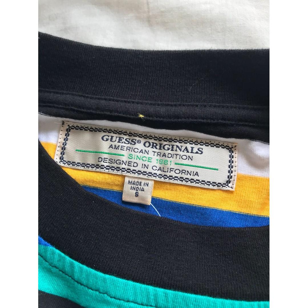 Guess vista top striped tee