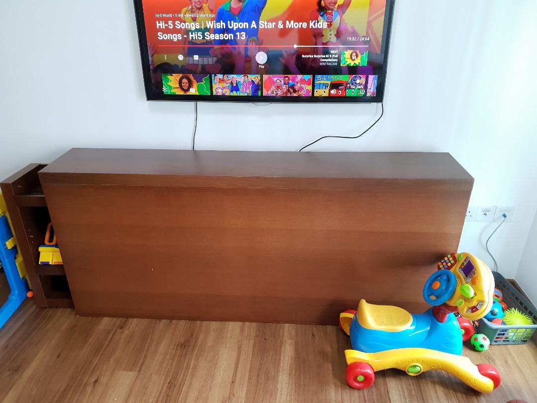 Headboard Malm Ikea Discontinued Queen Bed On Carousell