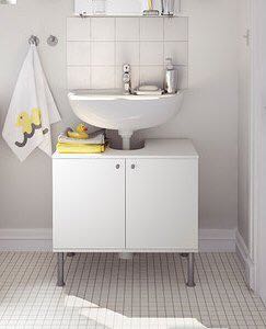 Ikea Bathroom Cabinet Laundry Basket Home Furniture Others On Carousell