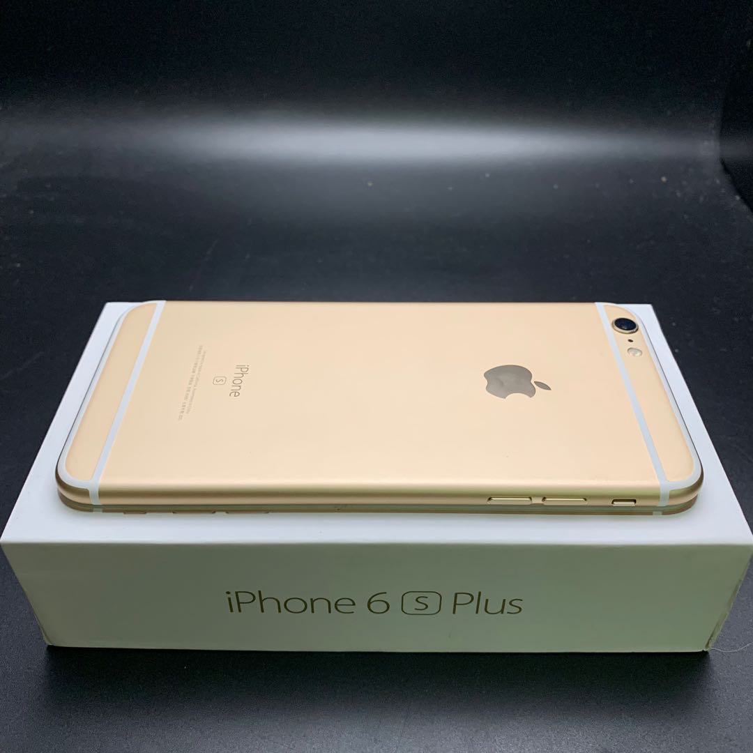 iphone 6s plus 64g 香槟金 电池86% 配件齐全, 手机平板, 苹果apple