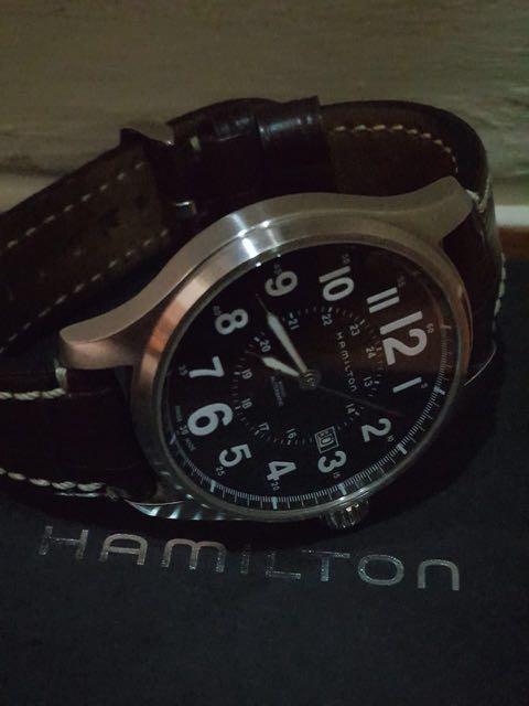 Jual Rugi Hamilton Khaki automatic 42mm Ori 1000 Fesyen