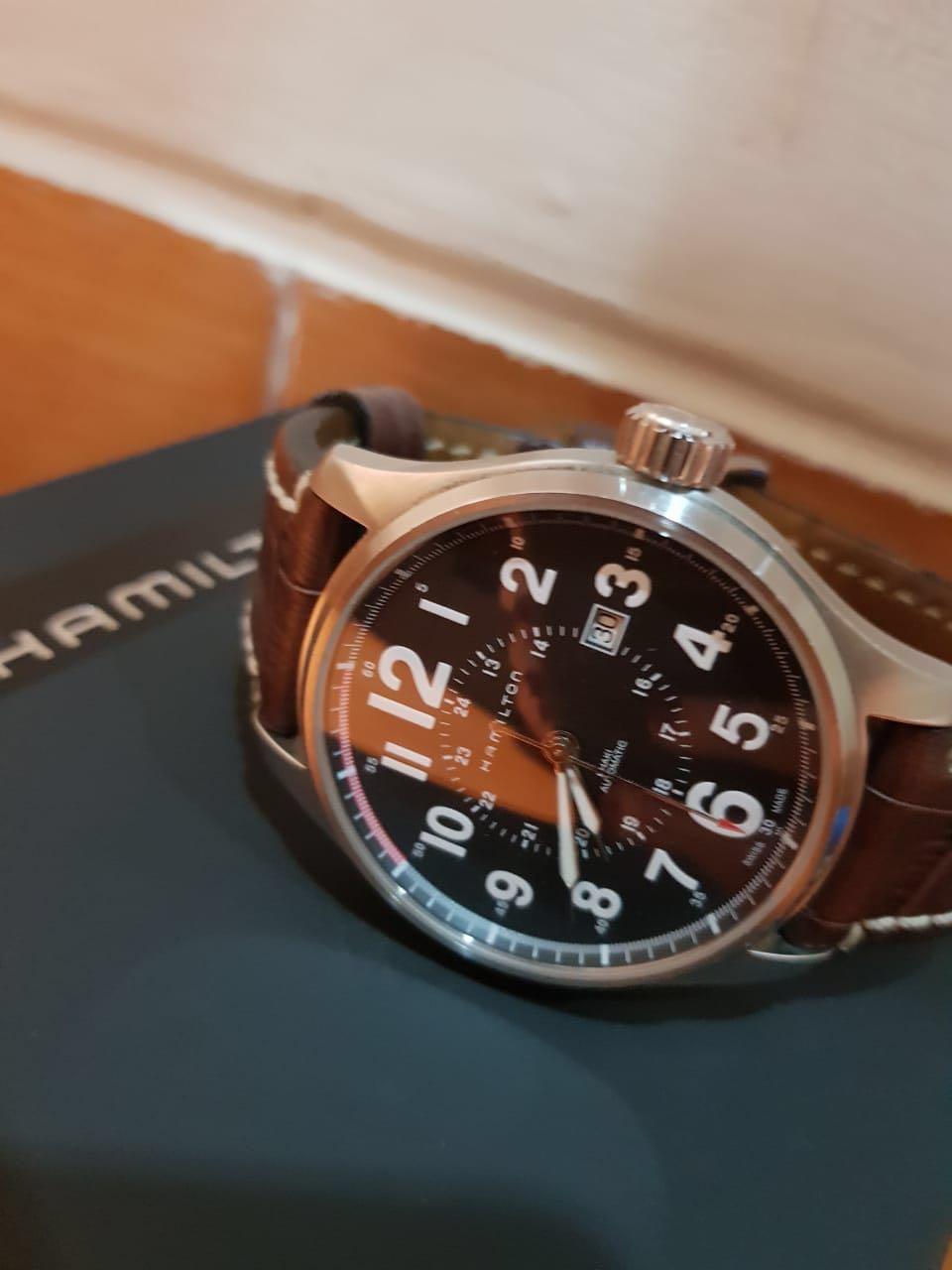 Jual Rugi Hamilton Khaki automatic 42mm Ori 1000 Fesyen