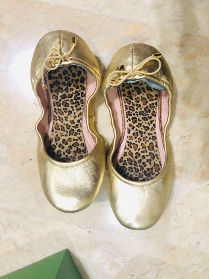 kate spade globe flats