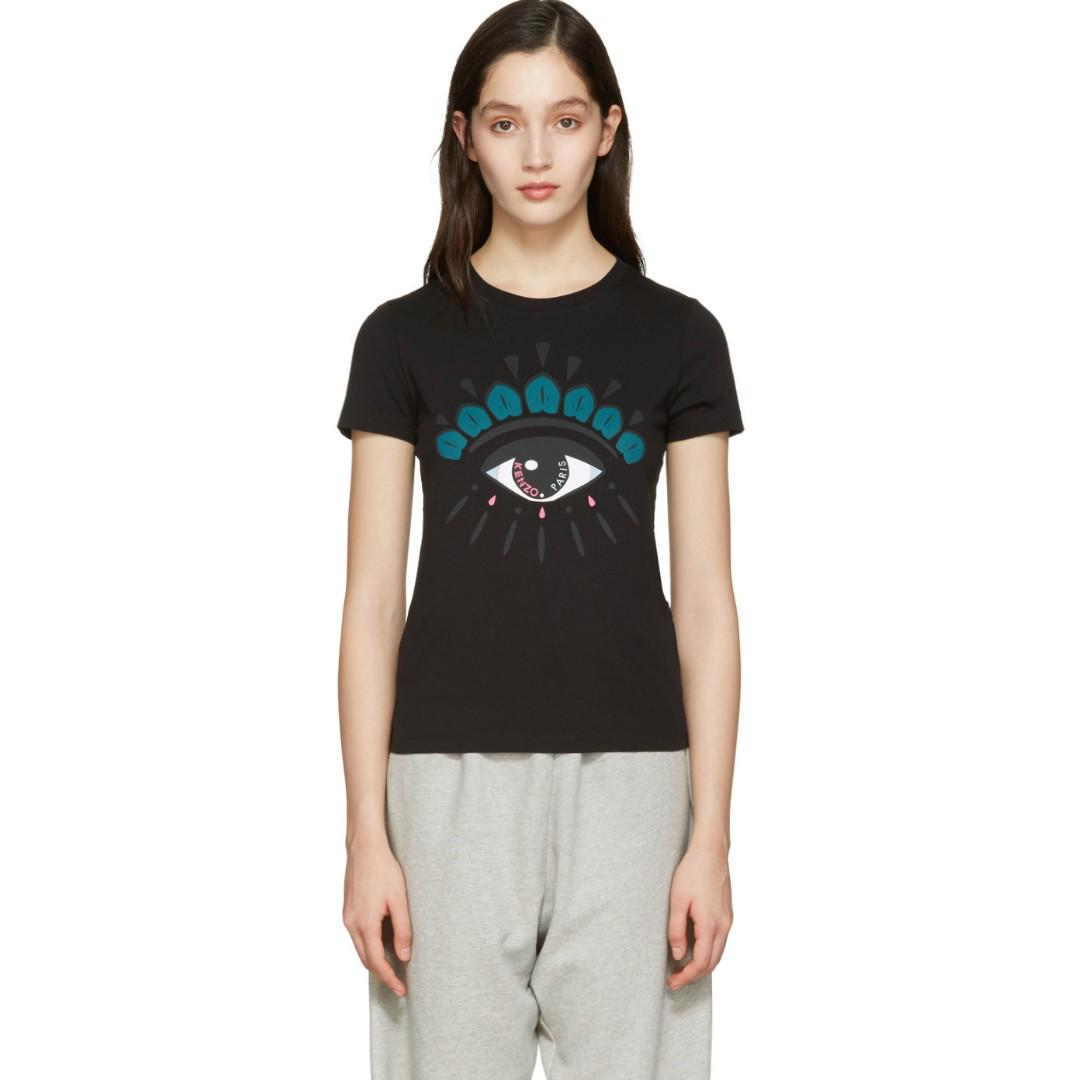 kenzo eye t shirt women's