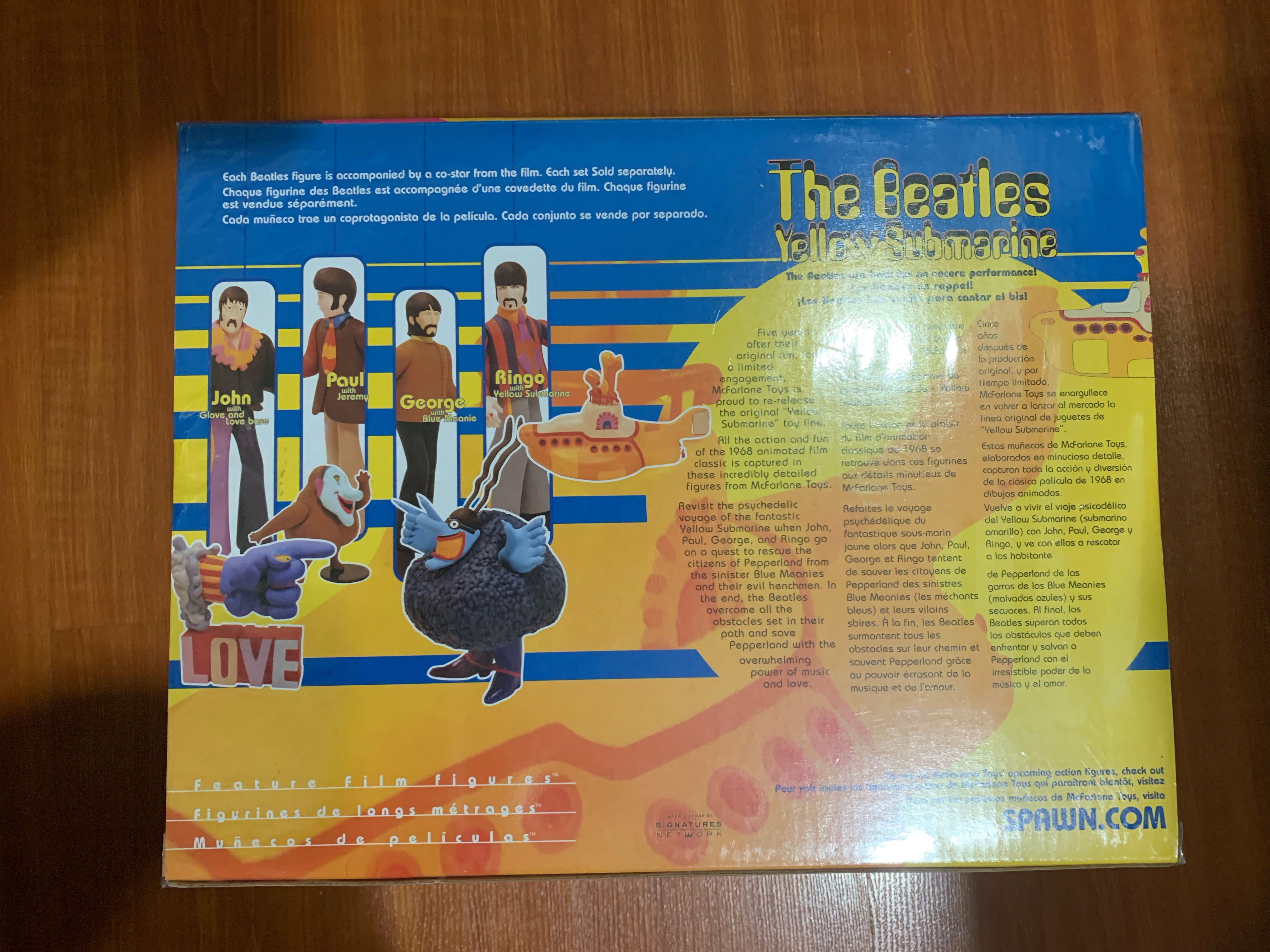McFarlane Beatles Yellow Submarine boxset rare, Toys 