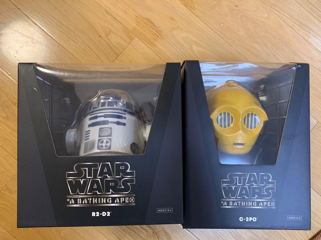 Medicom VCD A bathing ape baby milo x Star Wars R2D2 C3PO, 興趣及