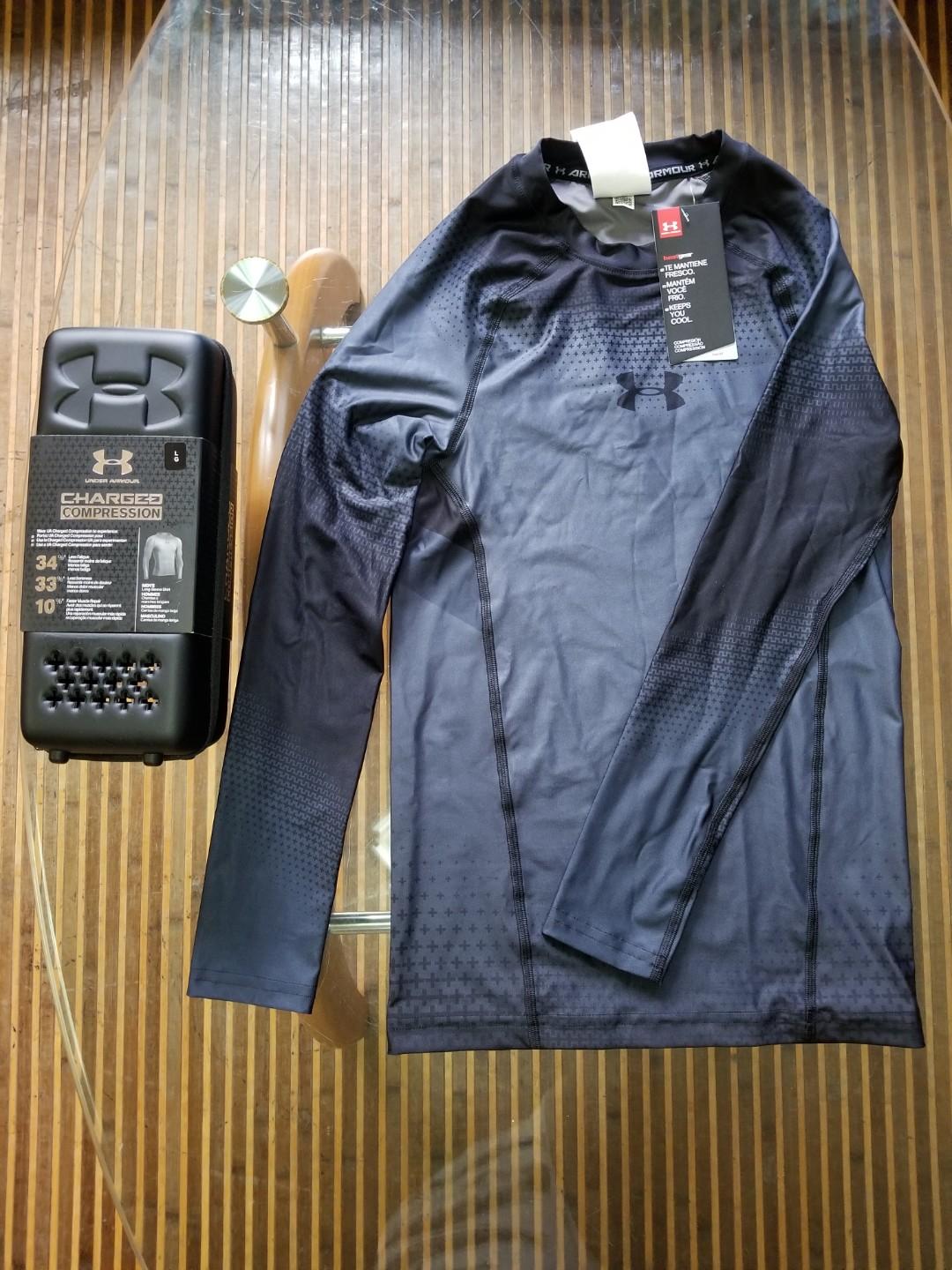 ua charged compression shirt