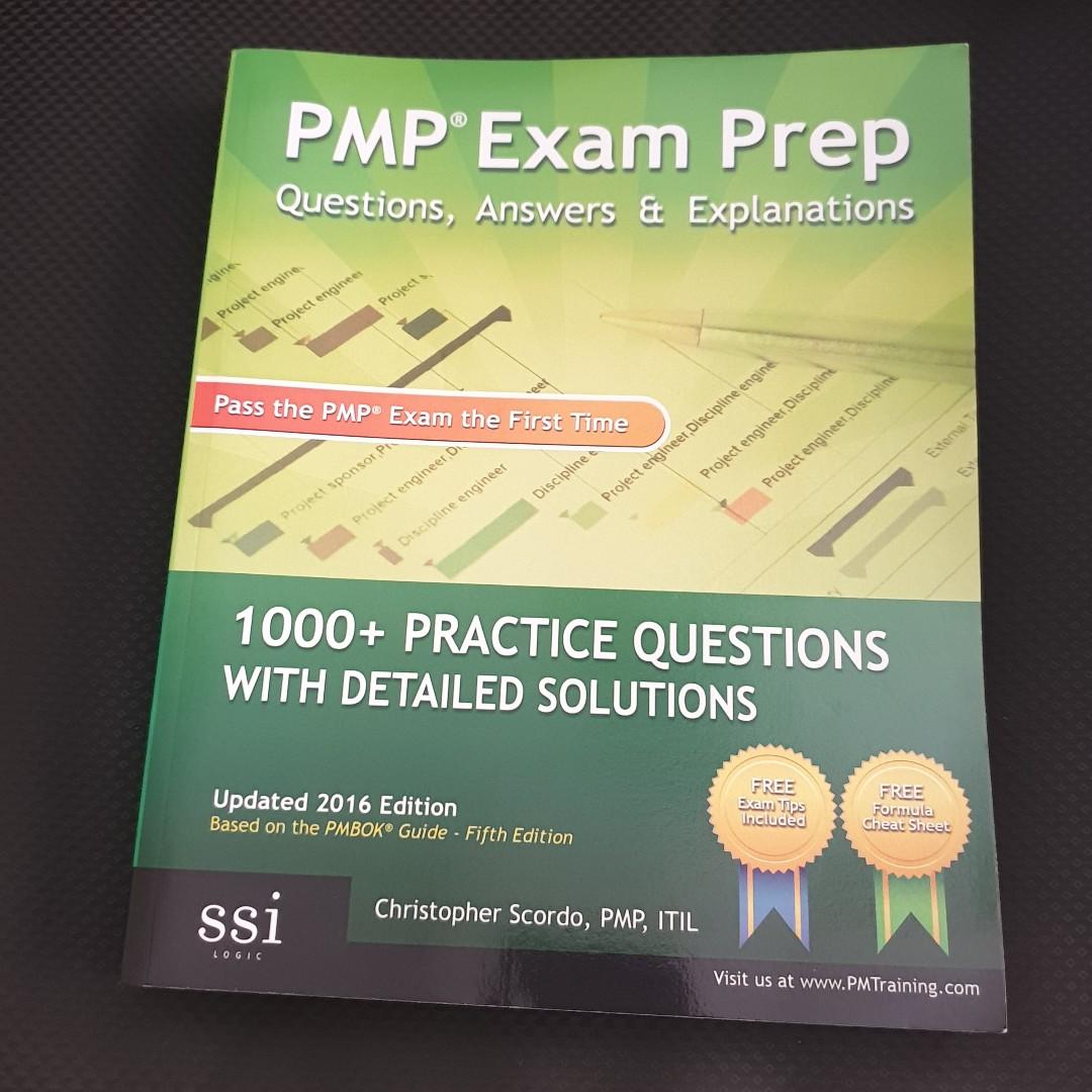 New Pmp Exam Prep Questions Answers Explanations Books