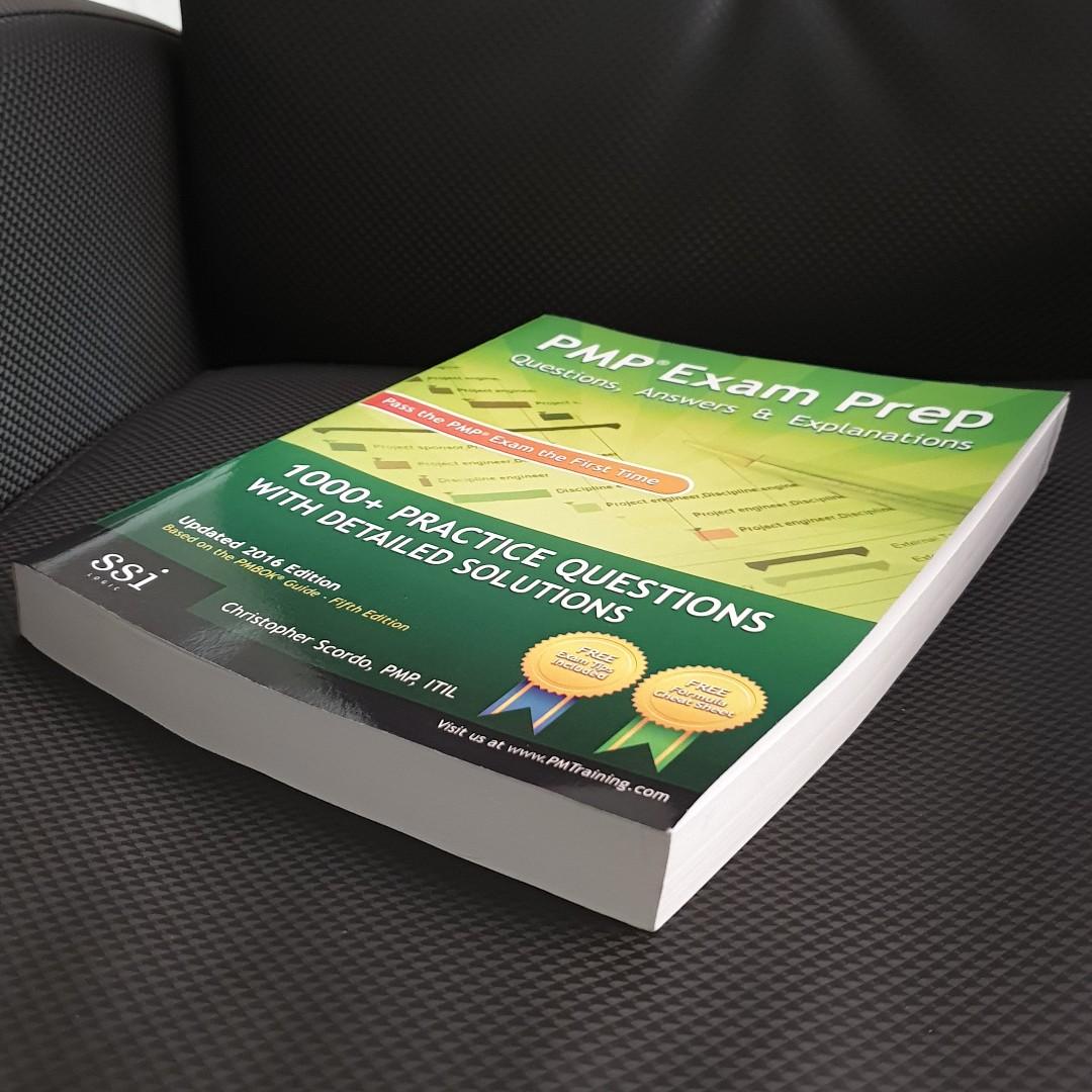 New Pmp Exam Prep Questions Answers Explanations Books