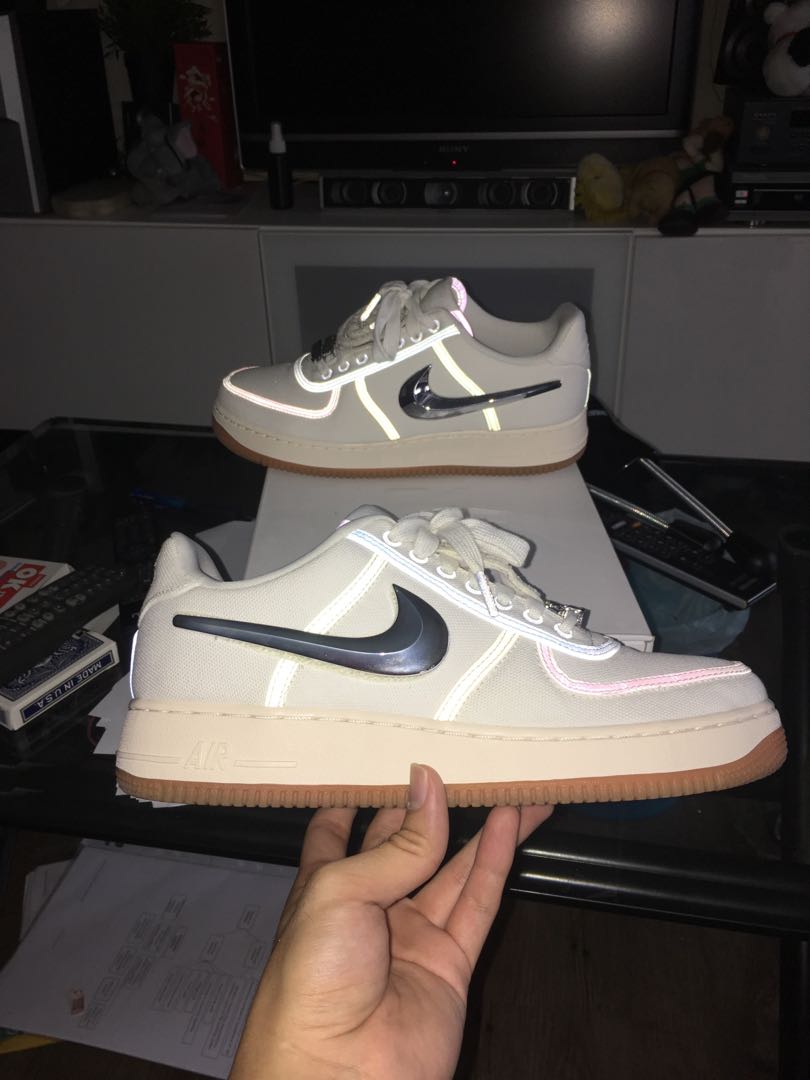 nike air force 1 low travis scott sail