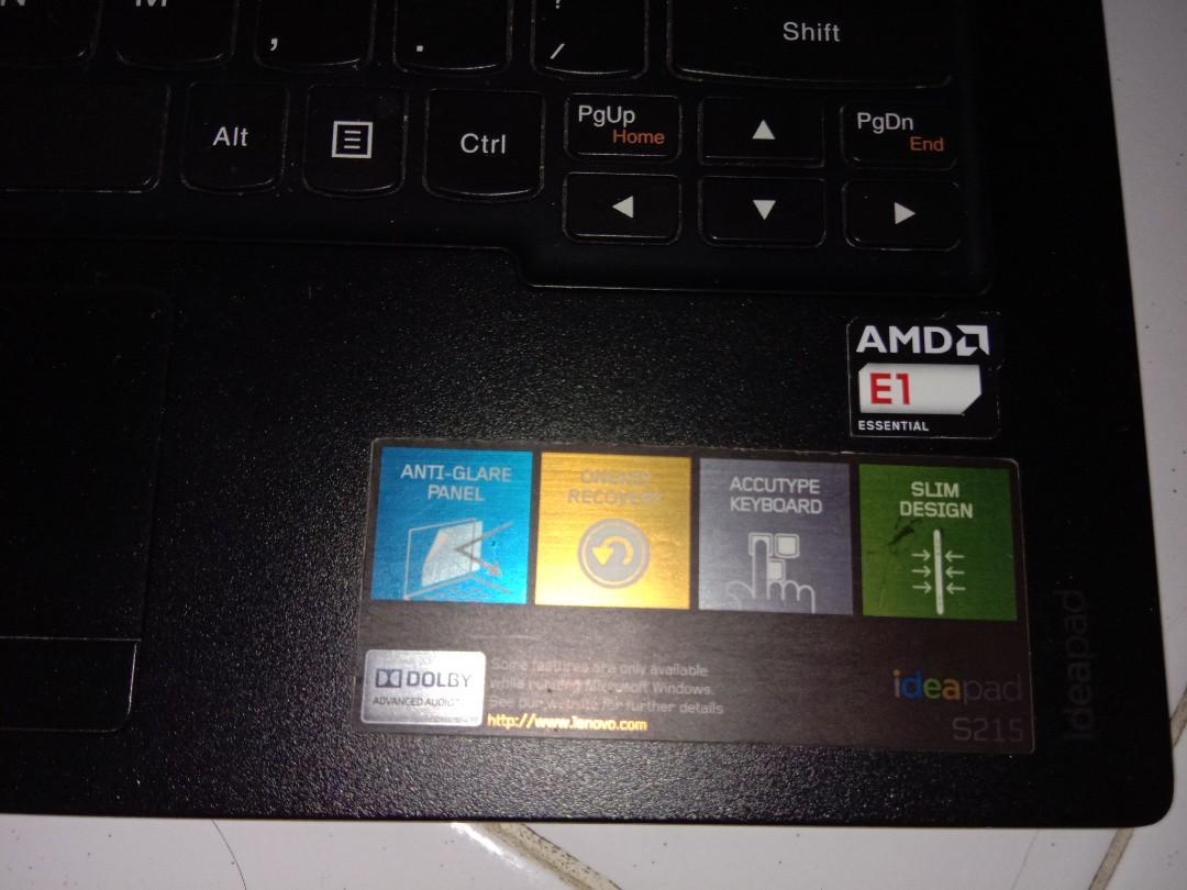 Notebook Lenovo Ideapad S215 Elektronik Komputer Laptop Di Carousell
