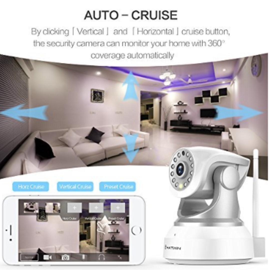 P15 YATWIN Home Security Cameras HD 1080P IP Camera WiFi Home