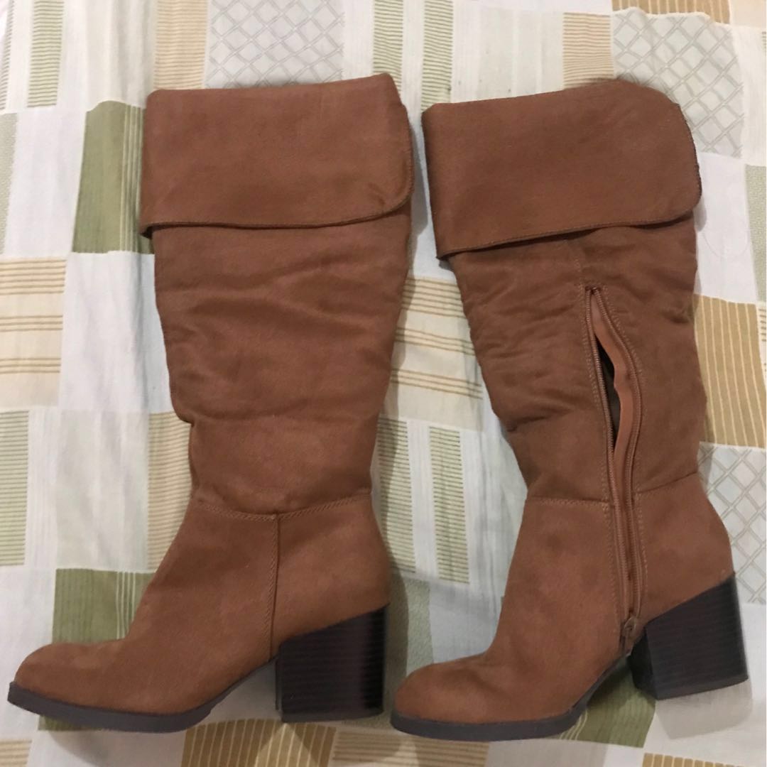 payless shoes over the knee boots